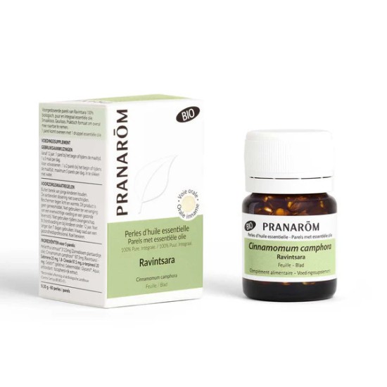 Pranarom Perles d'Huile Essentielle Ravintsara