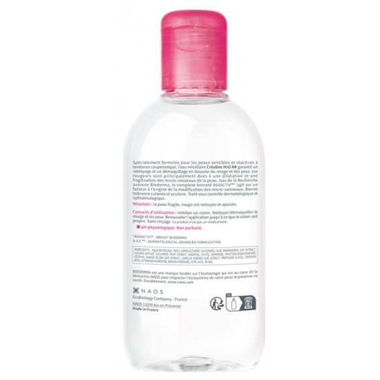 Bioderma Créaline H2O AR Eau Micellaire 250 ml