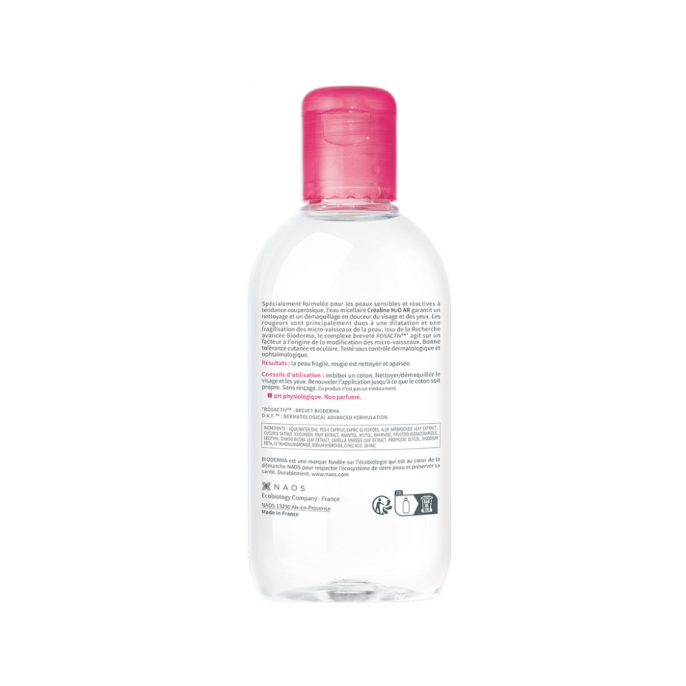 Bioderma Créaline H2O AR Eau Micellaire 250 ml