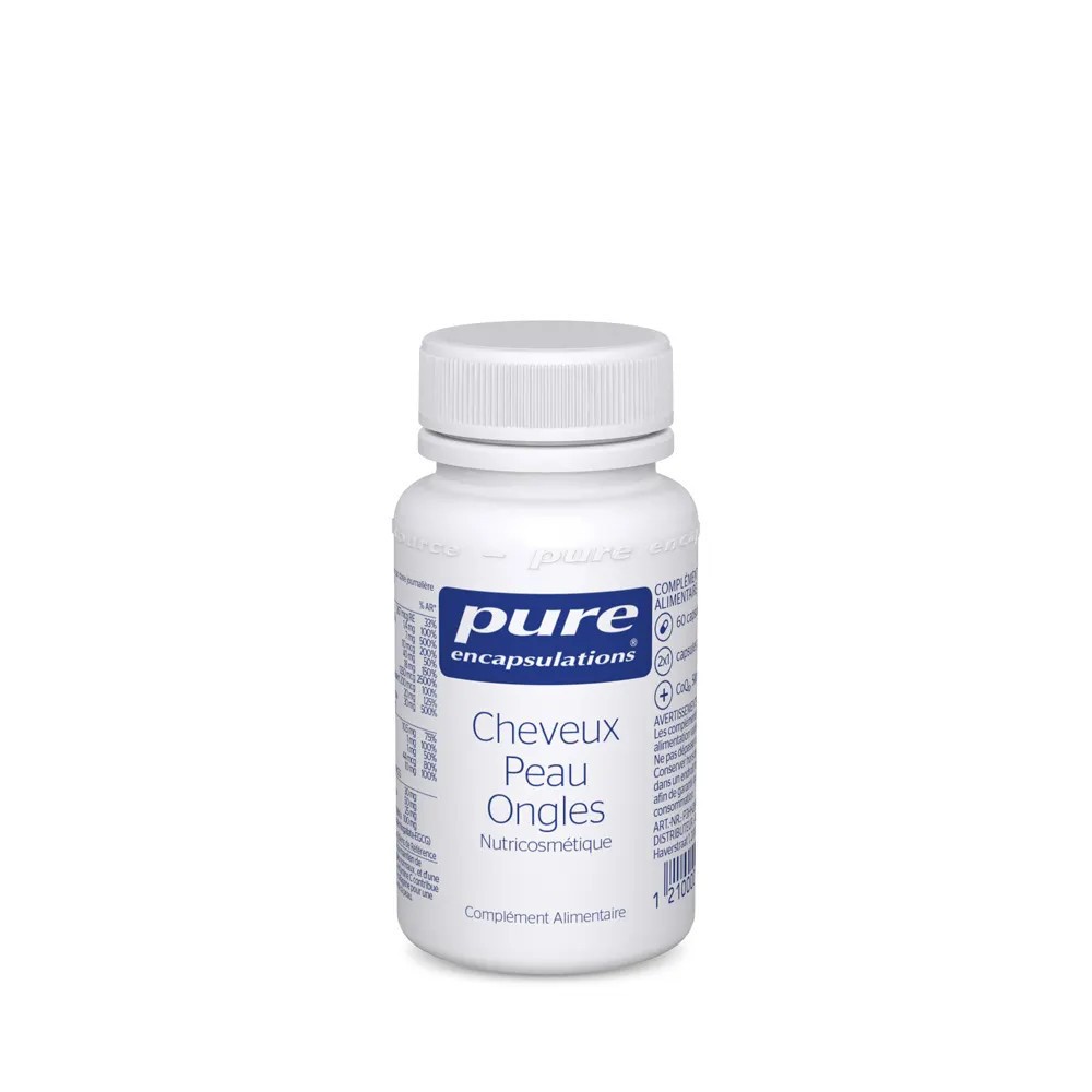 Pure Cheveux Peau Ongles 60 capsules