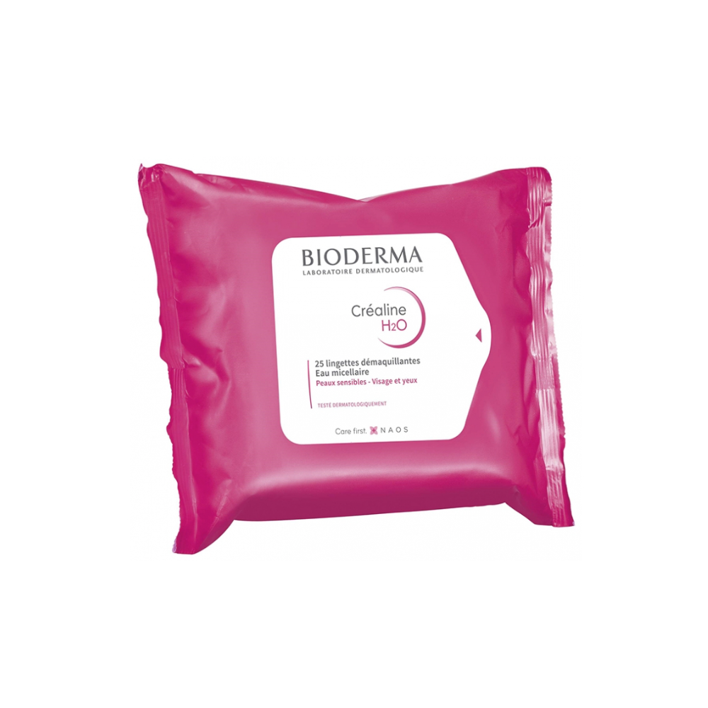 Bioderma Créaline H2O Lingettes démaquillantes