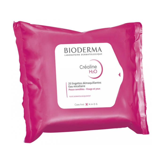 Bioderma Créaline H2O Lingettes démaquillantes