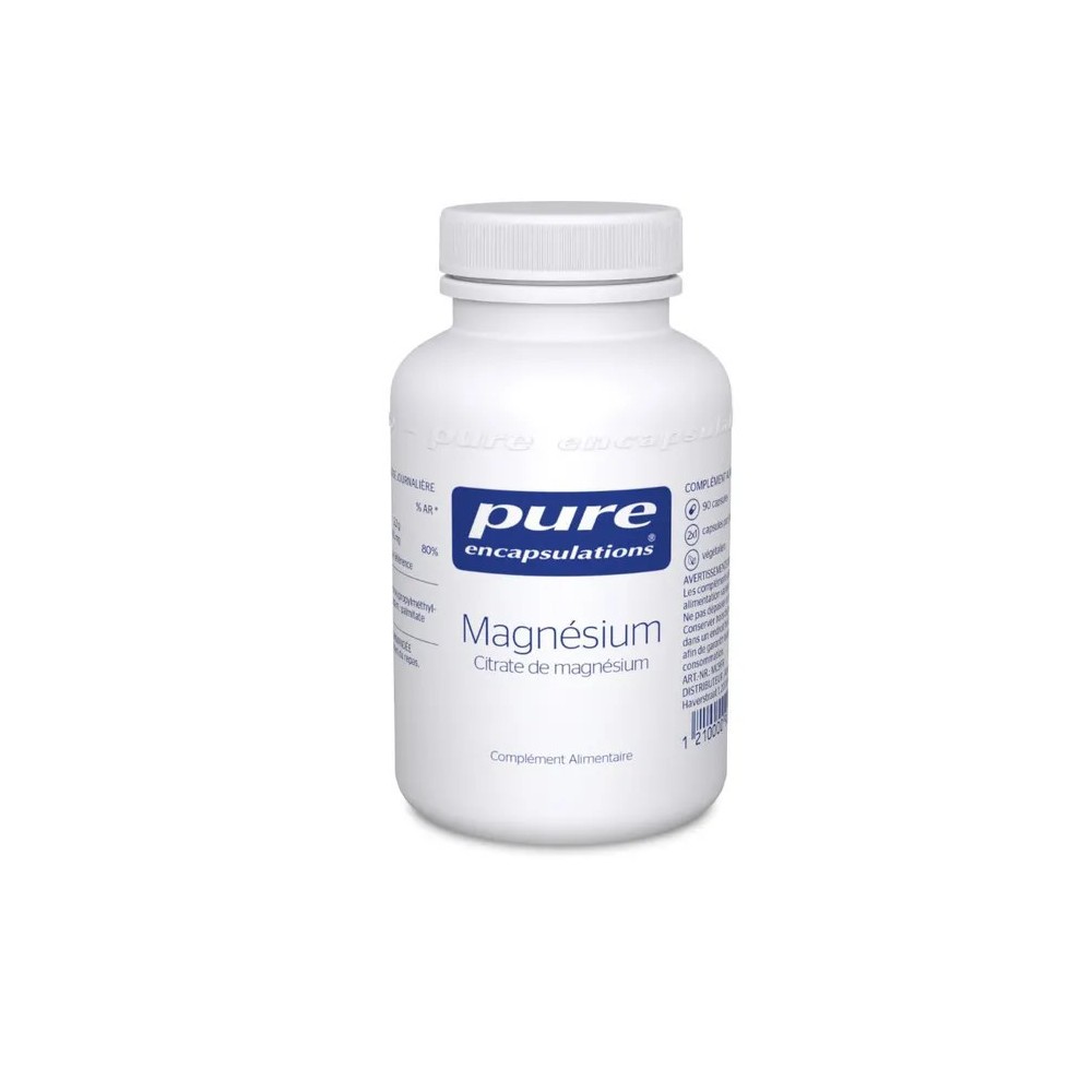 Pure citrate de magnésium 90 comprimés