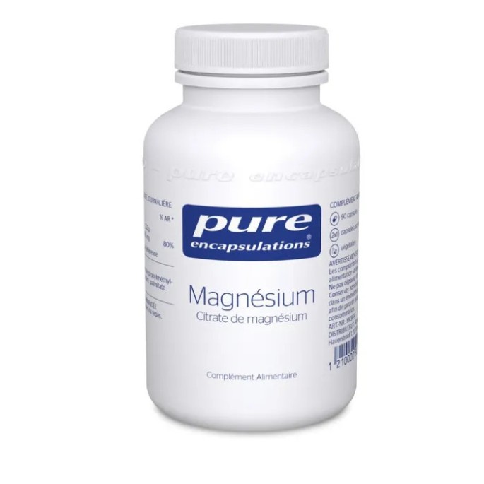 Pure citrate de magnésium 90 comprimés