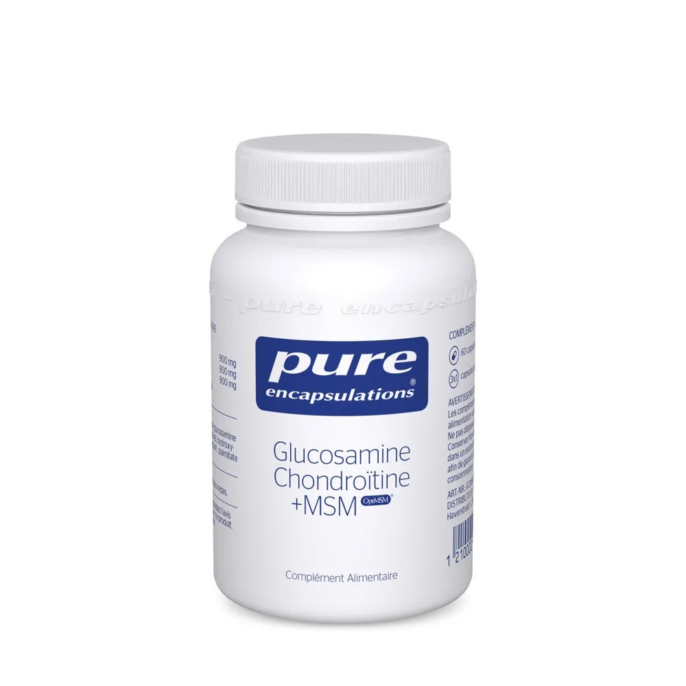 Pure glucosamine et chondroïtine 60 capsules