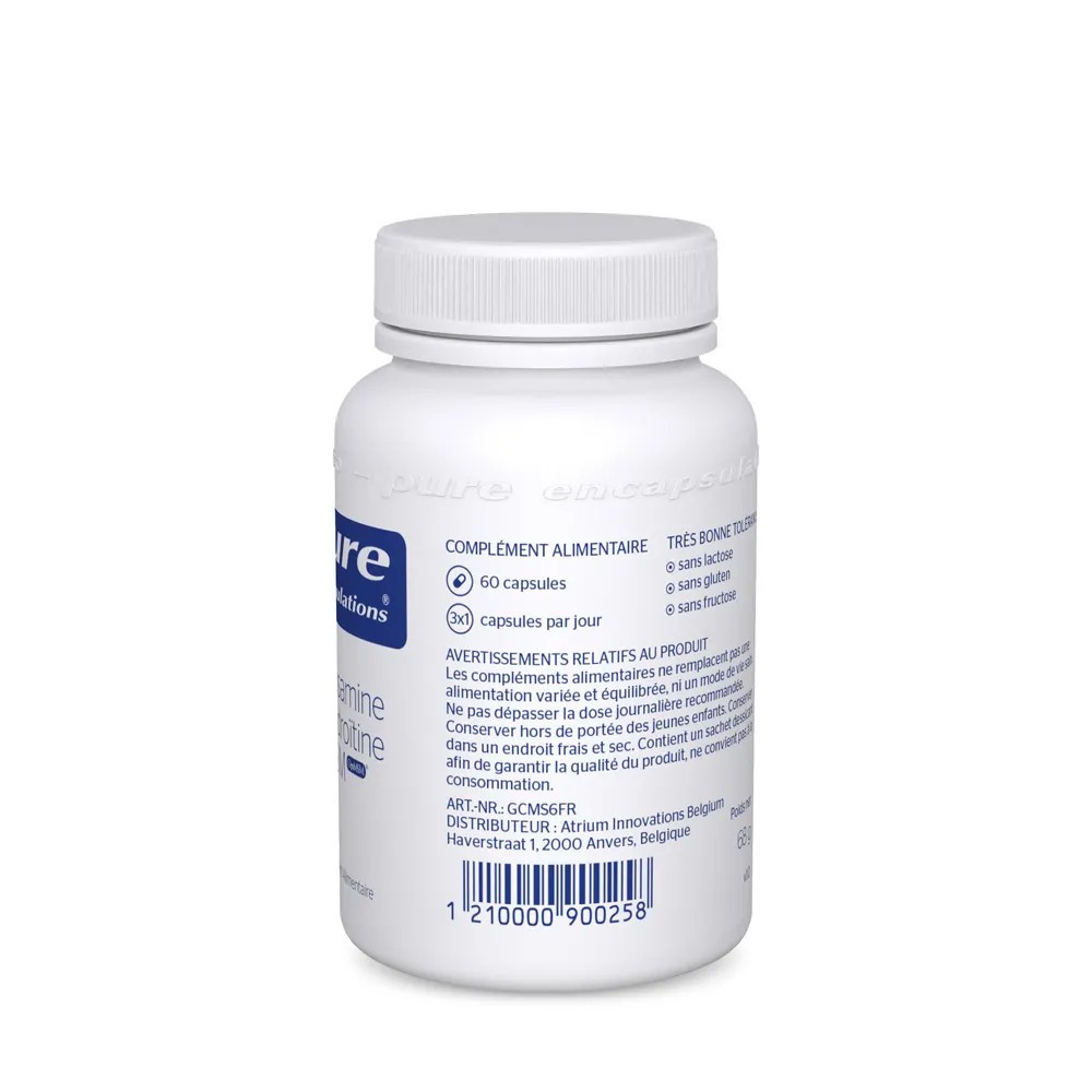 Pure glucosamine et chondroïtine 60 capsules