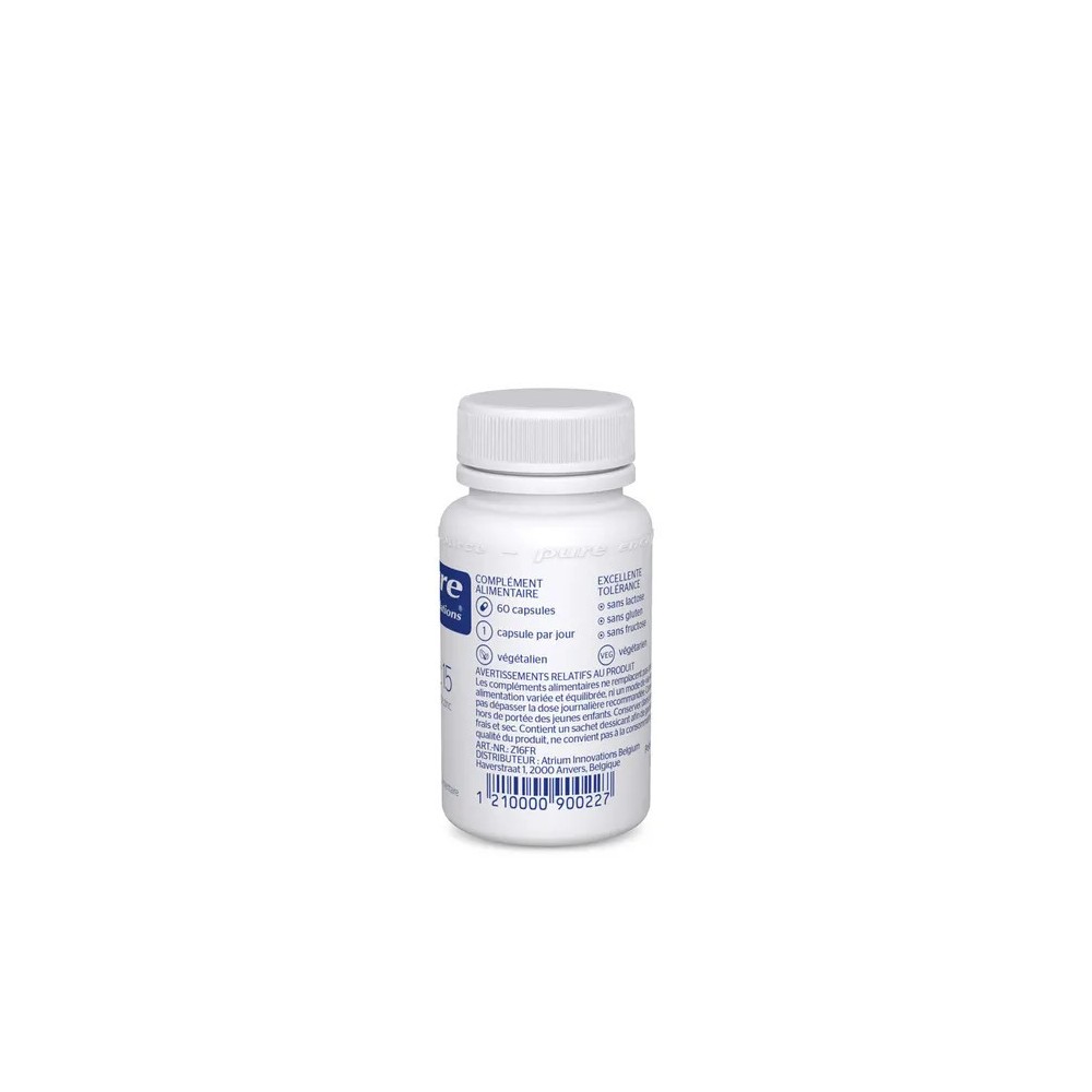 Pure Zinc 15 mg - Complément Alimentaire