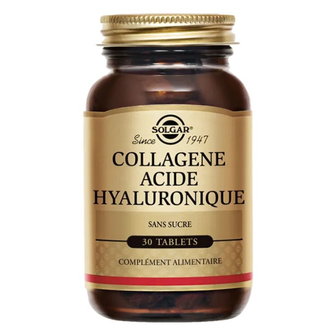 Solgar collagène acide hyaluronique