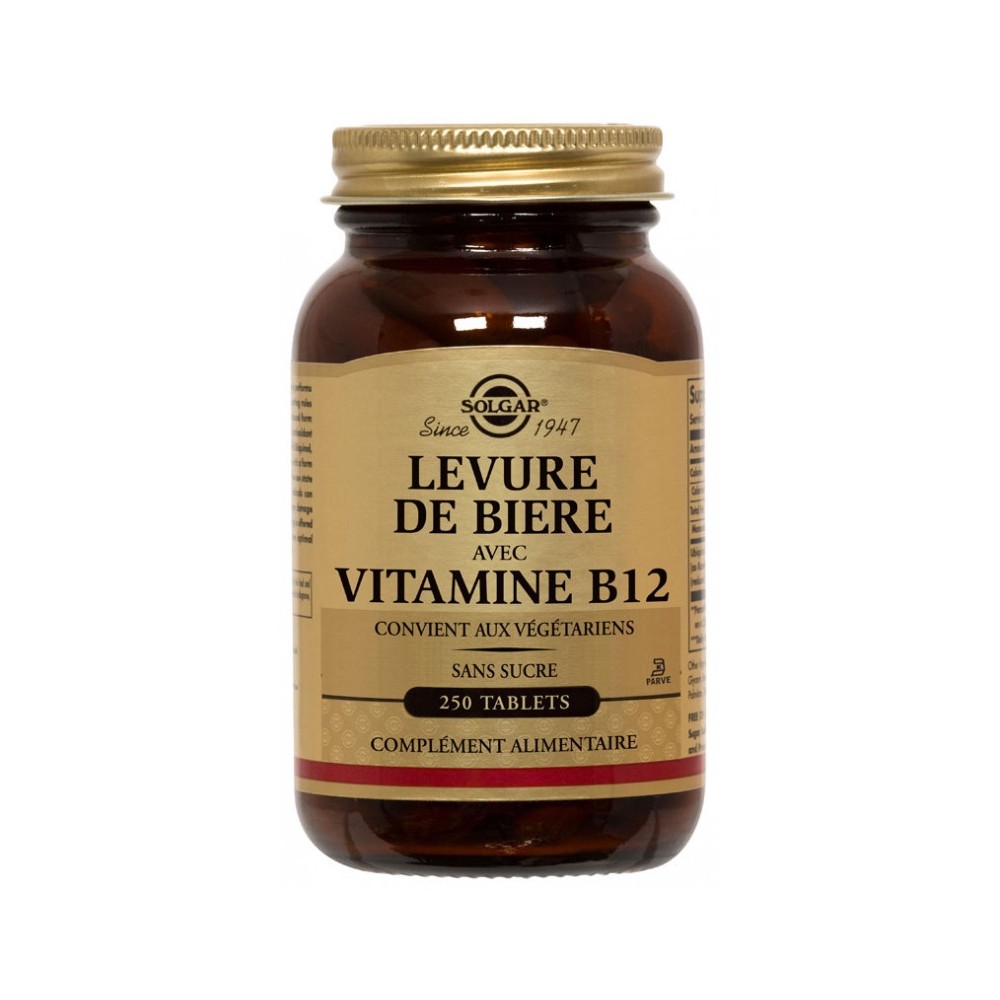 Solgar Levure de Bière Comprimés 250