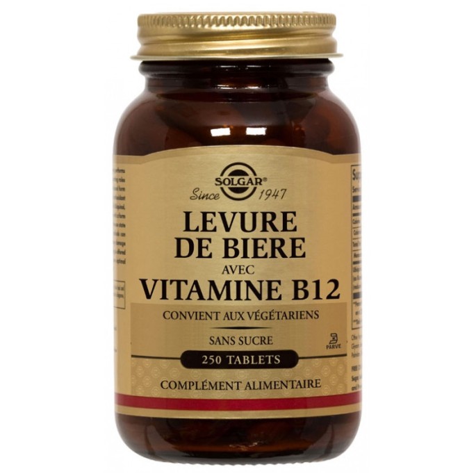 Solgar Levure de Bière Comprimés 250