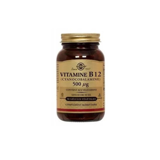 Solgar Vitamine B12 Gélules 50