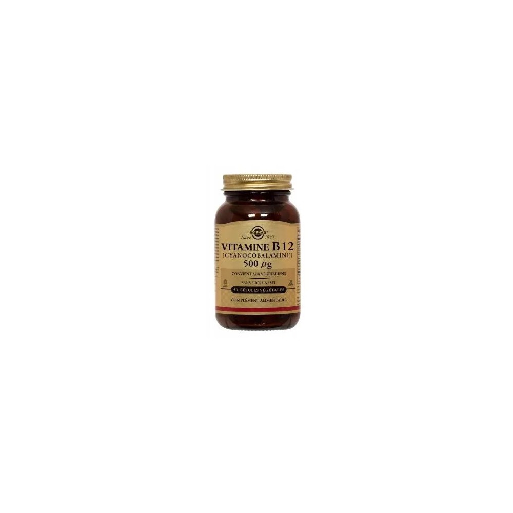 Solgar Vitamine B12 Gélules 50