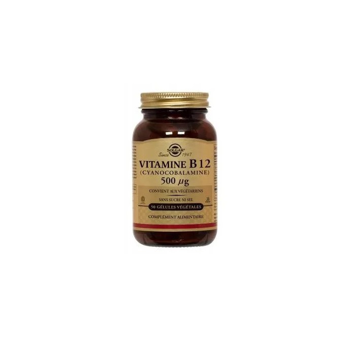 Solgar Vitamine B12 Gélules 50