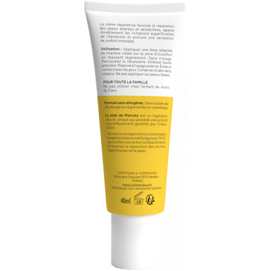 Cicamanuka Crème Réparatrice 40 ml