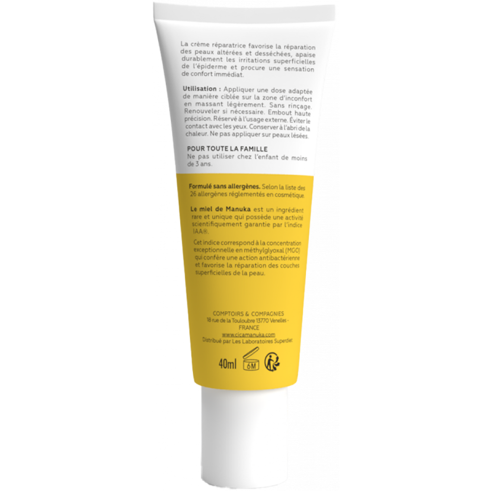 Cicamanuka Crème Réparatrice 40 ml