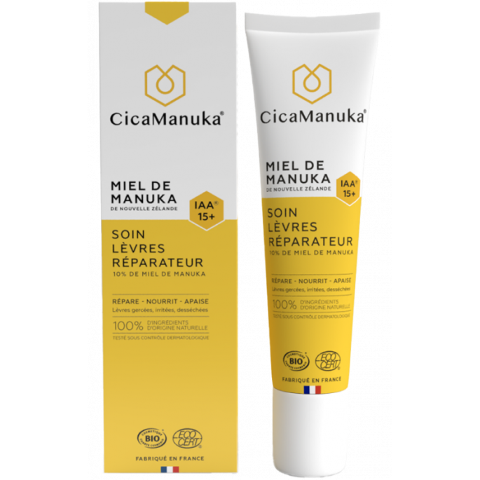 CicaManuka Soin Lèvres 15 ml