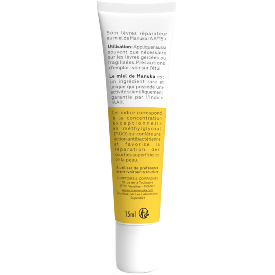 CicaManuka Soin Lèvres 15 ml