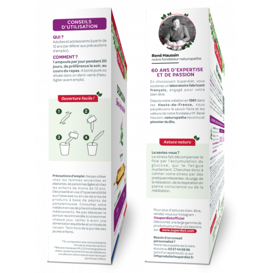 Superdiet Desmodium 20 Ampoules