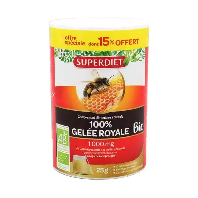 Superdiet Gelée Royale Pot 25 g