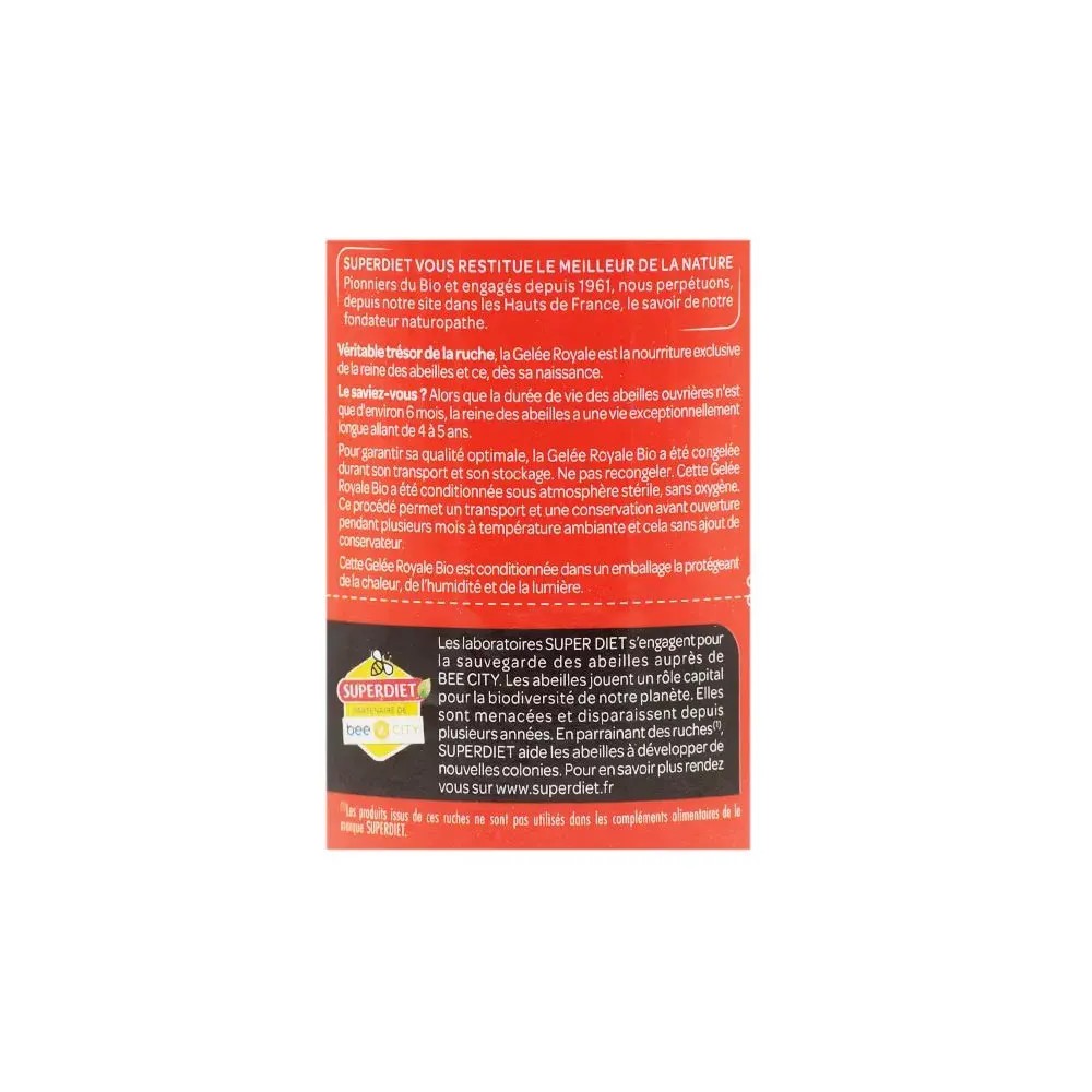 Superdiet Gelée Royale Pot 25 g