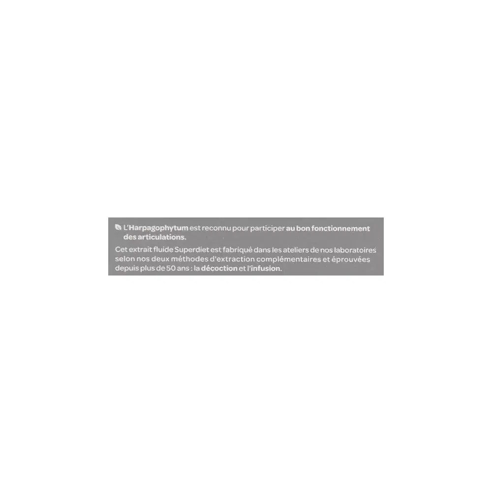 Superdiet Harpagophytum 20 ampoules