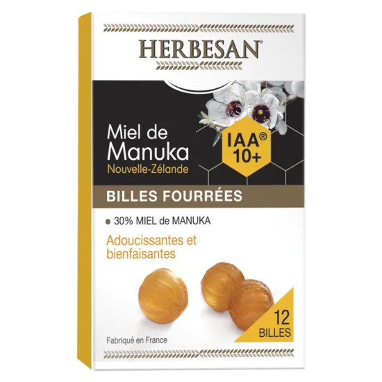 Herbesan Miel de Manuka Billes Fourrées
