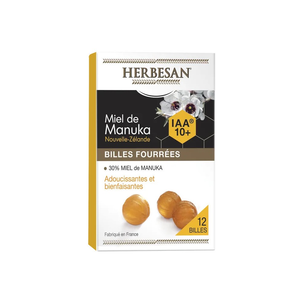 Herbesan Miel de Manuka Billes Fourrées