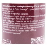 Superdiet Huile de pépins de courge 120 gélules