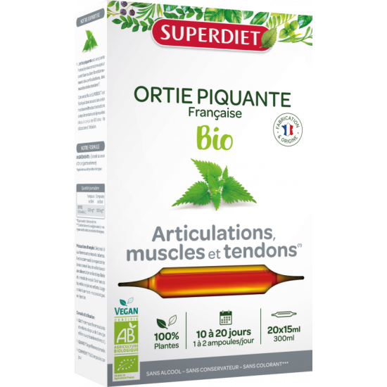 Superdiet Ortie Piquante 20 ampoules