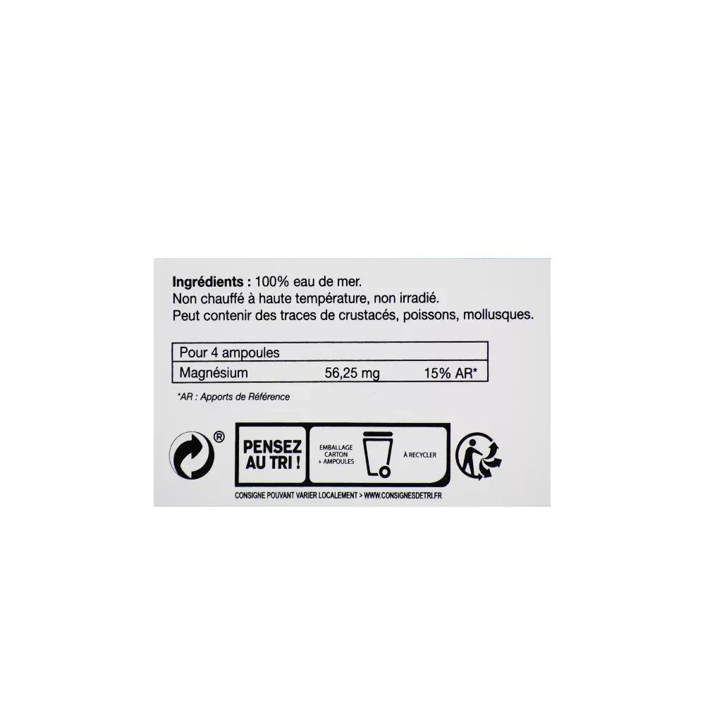 Superdiet Plasma Marin Hypertonique 20 ampoules