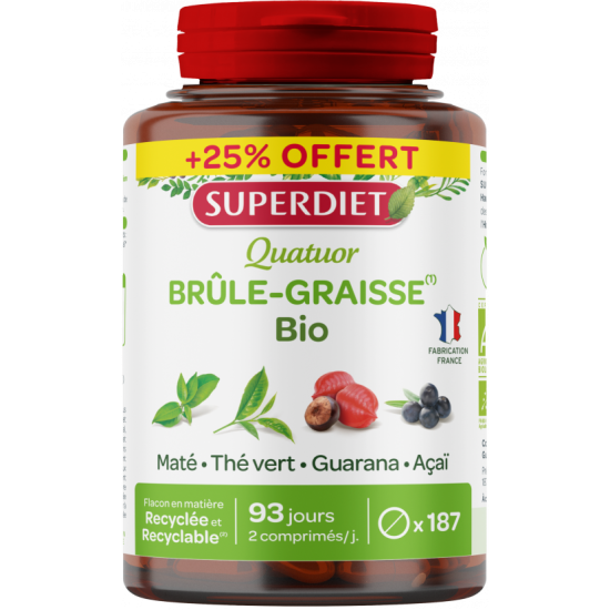 Superdiet Quatuor Brûle-Graisse 150 comprimés