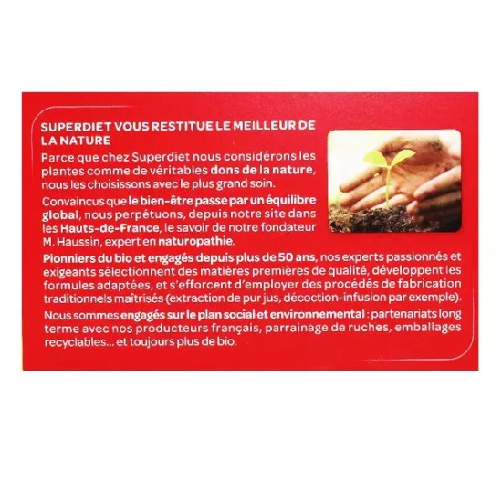 Superdiet Quatuor Circulation 20 Ampoules