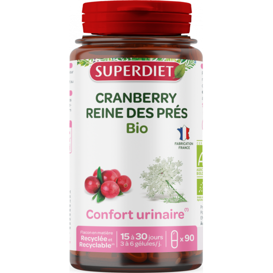 Superdiet SDGel Cranberry Bio 90 gélules