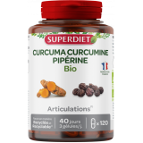 Superdiet Curcuma Pipérine 120 gélules