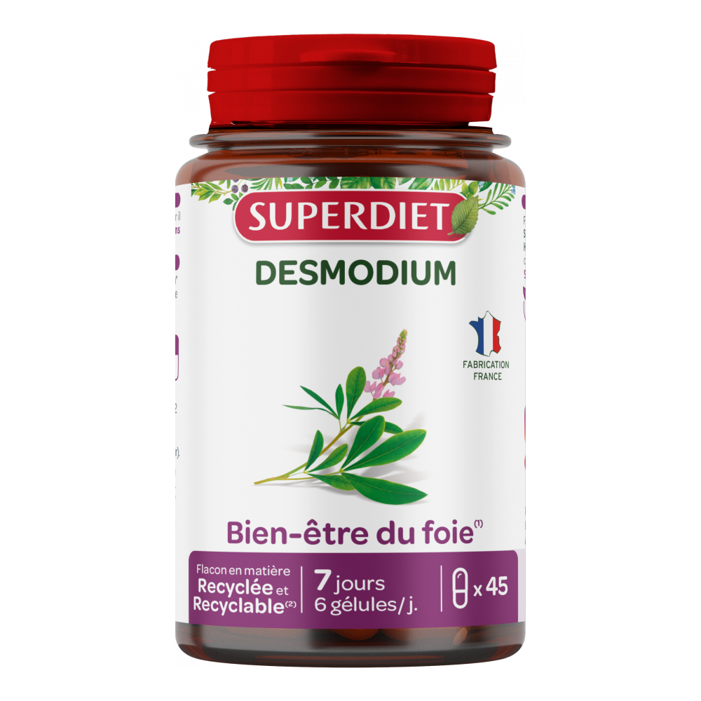 Superdiet Desmodium 45 gélules