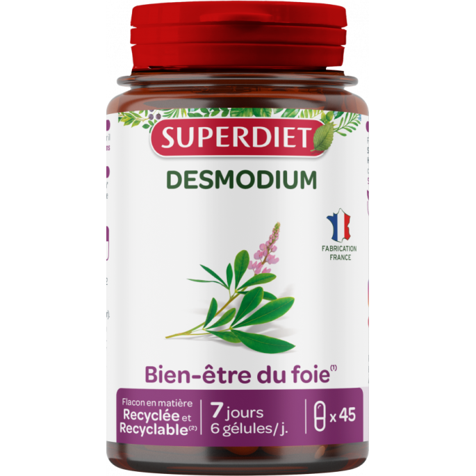 Superdiet Desmodium 45 gélules