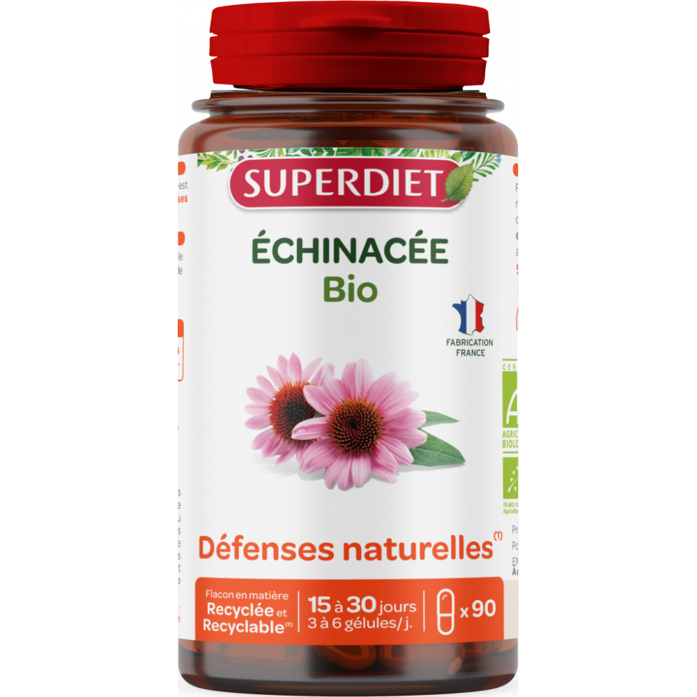Superdiet Gel Echinacée Bio