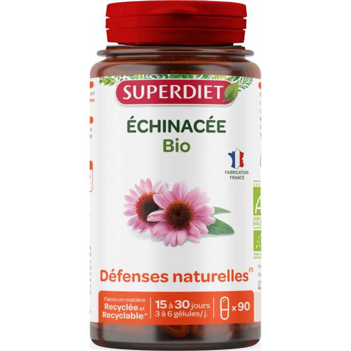Superdiet Gel Echinacée Bio