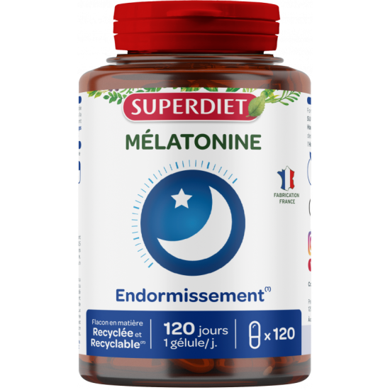Superdiet Mélatonine 120 gélules