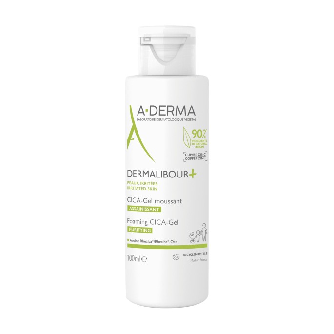 A-DERMA Dermalibour+ Gel Moussant 100 ml
