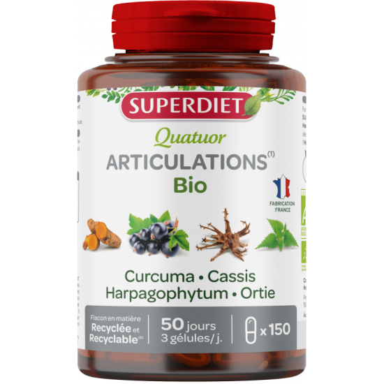 Superdiet Quatuor Articulations 150 gélules