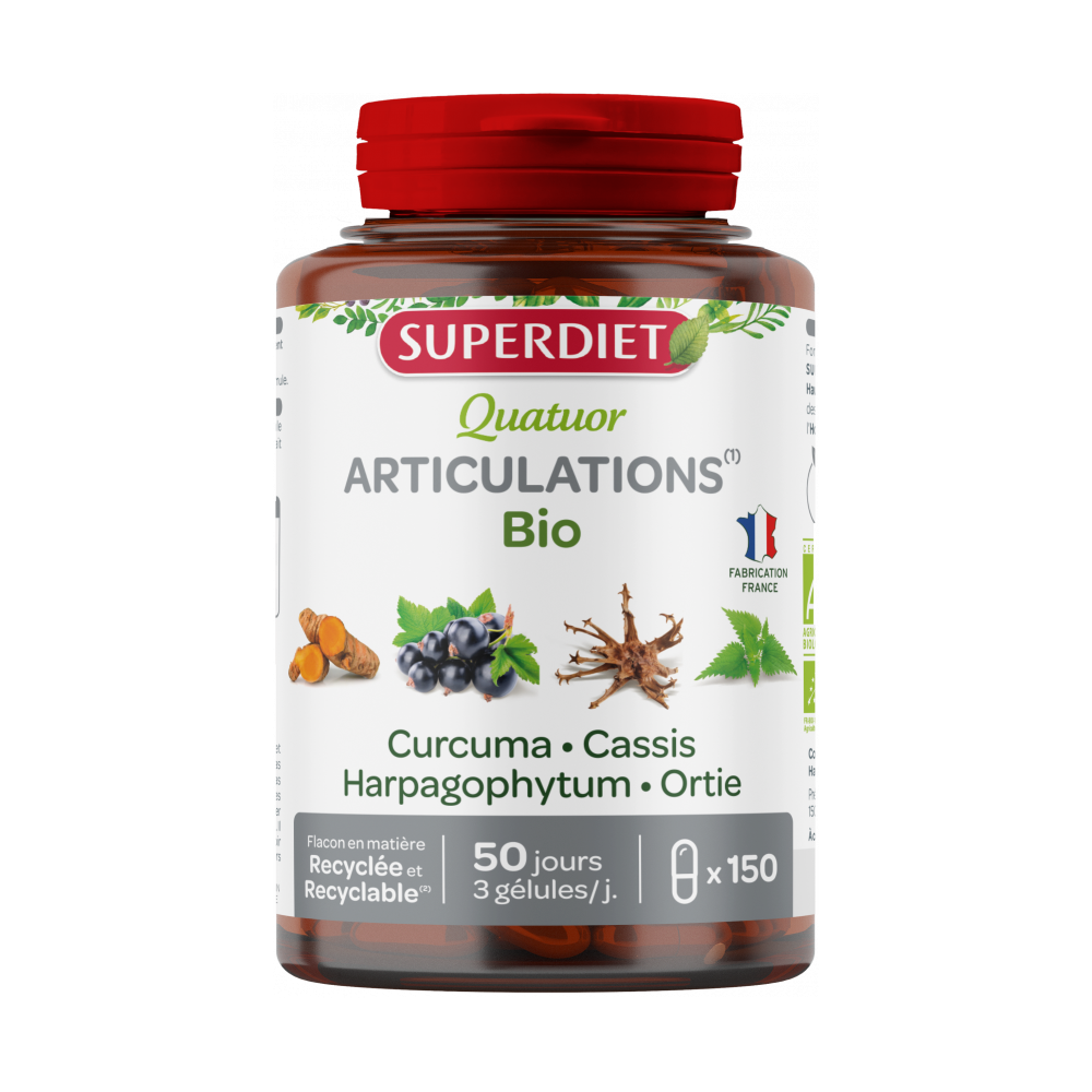 Superdiet Quatuor Articulations 150 gélules