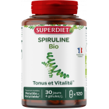 Superdiet Spiruline Bio 120 gélules