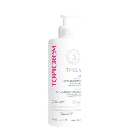 Topicrem Mela Éclaircissant Lait 500 ml