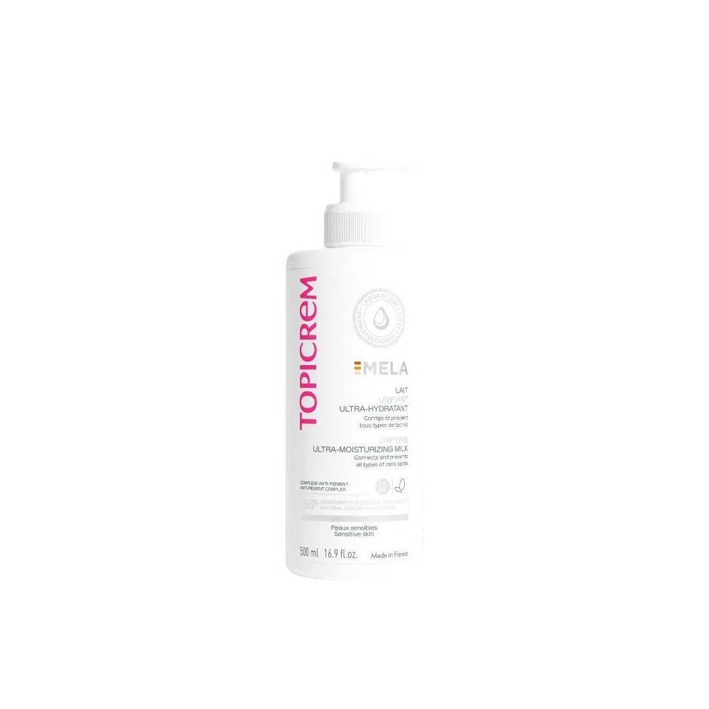 Topicrem Mela Éclaircissant Lait 500 ml