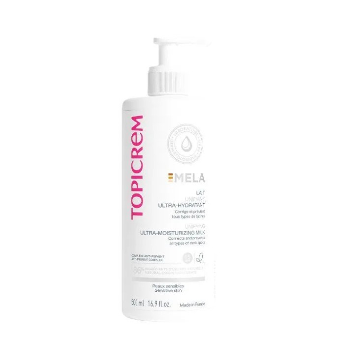 Topicrem Mela Éclaircissant Lait 500 ml