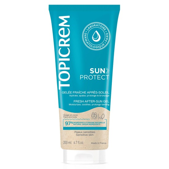 Topicrem gelée fraîche après-soleil 200 ml