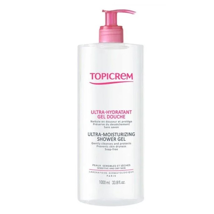 Topicrem Gel Douche Ultra Hydratant 1 litre