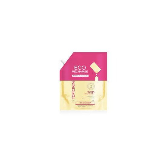 Topicrem Huile de Douche Ultra Hydratante Éco-Recharge 1L