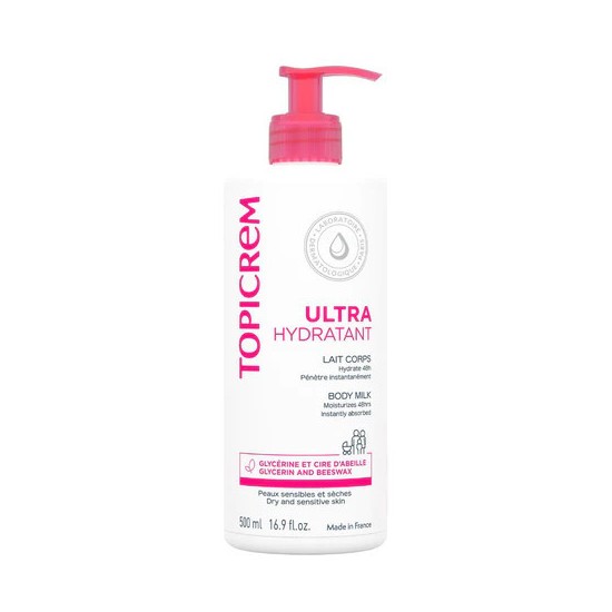Topicrem Ultra Hydratant Lait Corps 500 ml